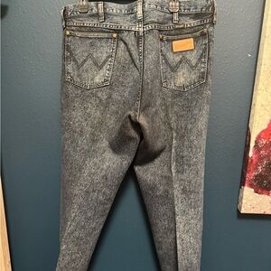 Vintage Acid Wash Wrangler Jeans 38x33